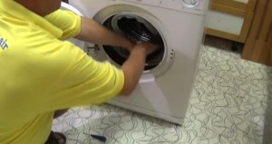 replacing washing machine door seal or gasket