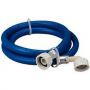 Washing machine or dishwasher pipe fill hose 2.5 Meter blue