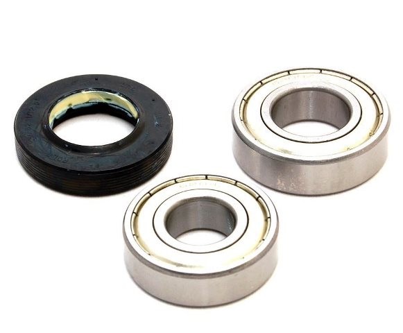6205Z / 6204Z SPARES2GO Drum Bearing & Oil Seal Kit for Candy Washing Machines 